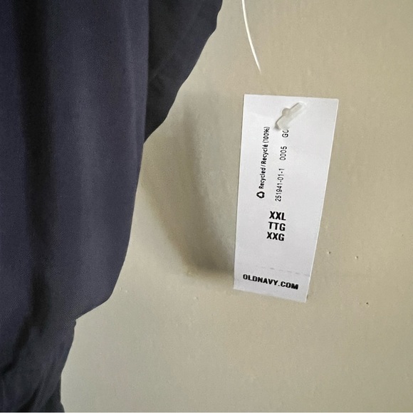 Navy Blue Cinched Waist Dress - Picture 5 of 7